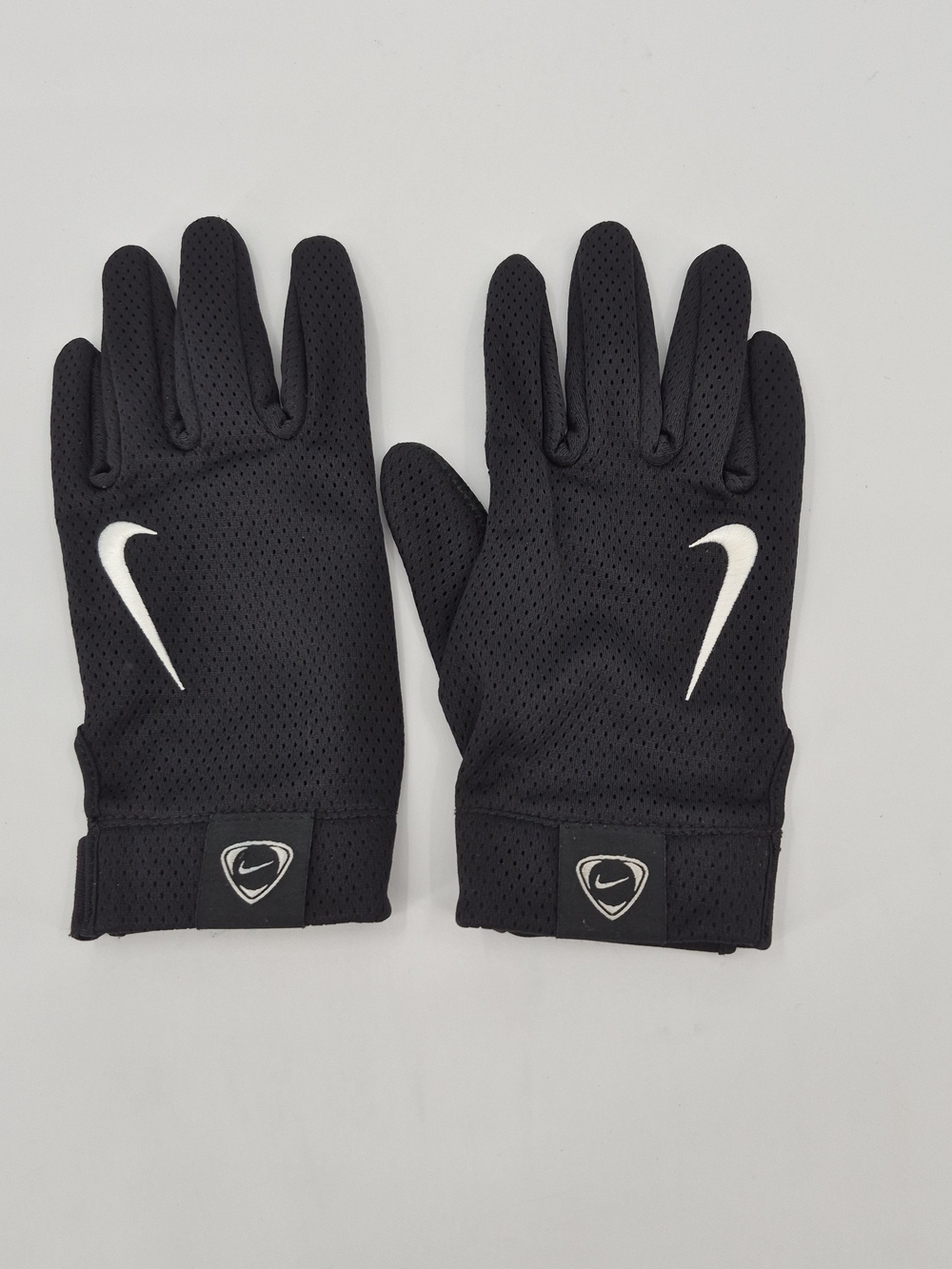 Nike Men's Lightweight Performance Gloves Black Mesh Large H2O Resistant